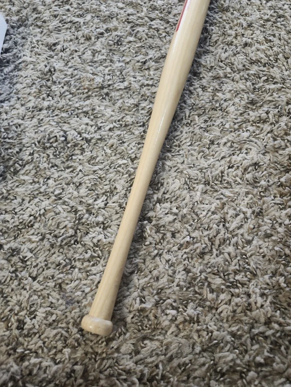 MLB Philadelphia Phillies Natural Wood Bat with Red Logo